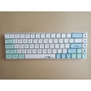 Snow Mountain 104+29 XDA profile Keycap PBT Dye-subbed Cherry MX Keycaps Set Mechanical Gaming Keyboard